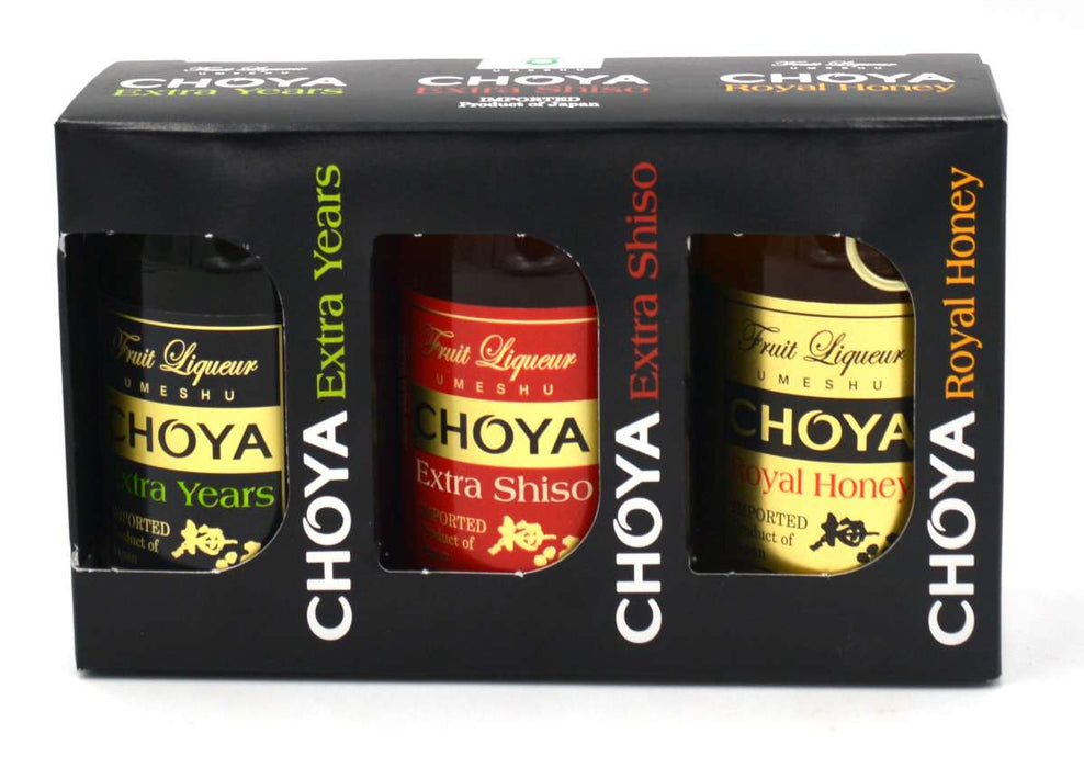Choya Umeshu Pio Set (3pcs)