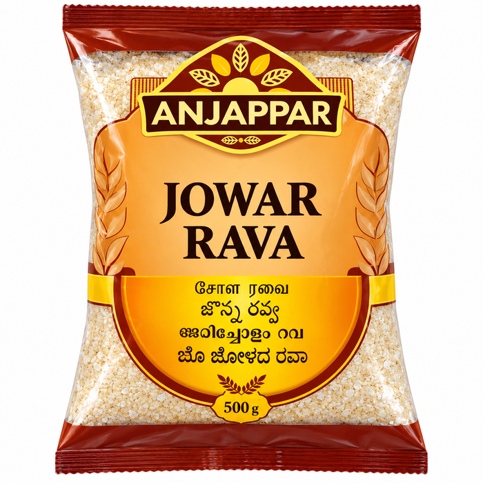 Anjappar Jowar Rava 500gm - BBE: 09.01.2027