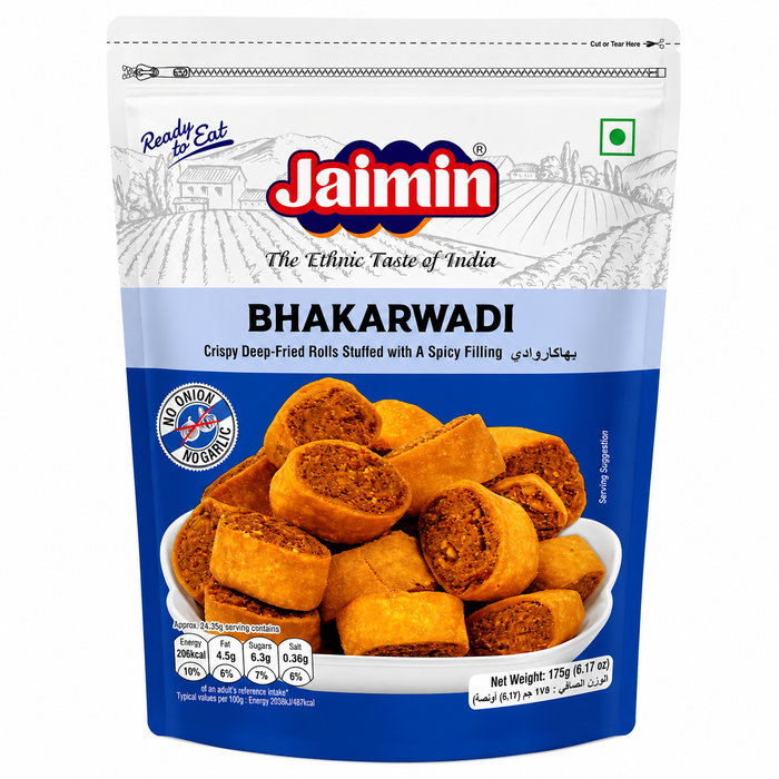Jaimin - Bhakarwadi (No Onion & No Garlic) 200gm