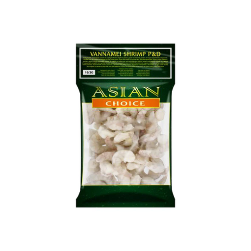 Frozen Asian Choice Black Tiger Shrimps P&d (13/15) 1kg - Only Berlin Delivery