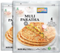 Frozen Ashoka Muli Paratha (4pcs) 400gm Bundle - Only Berlin Delivery (choose your Quantity)