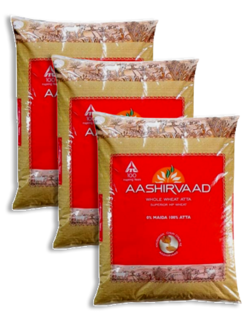 Aashirvaad Atta 2kg Bundle (choose your Quantity)