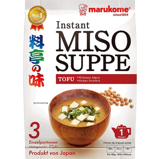 Marukome Miso Soup Paste - Normal Tofu 57gm