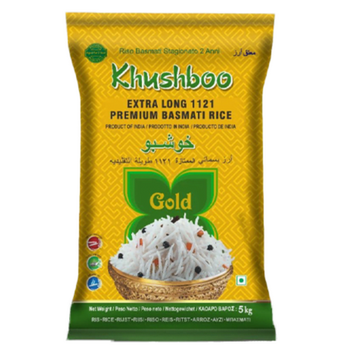 Khushboo Gold Premium Basmati Rice 5kg
