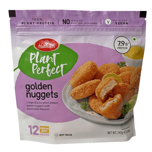 Frozen Haldiram’s Plant Perfect - Golden Nuggets (12pcs) 240gm