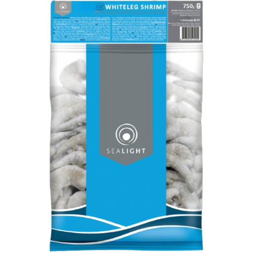 Frozen Sealight Whiteleg Shrimps P&d (26/30) 750gm - Only Berlin Delivery
