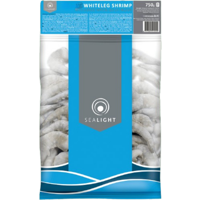 Frozen Sealight Whiteleg Shrimps P&d (26/30) 750gm - Only Berlin Delivery