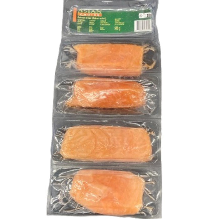 Frozen Asian Choice Salmon Fillet 500gm - Only Berlin Delivery