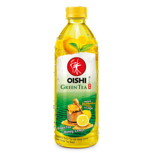 Oishi Green Tea Drink - Honey Lemon 500ml