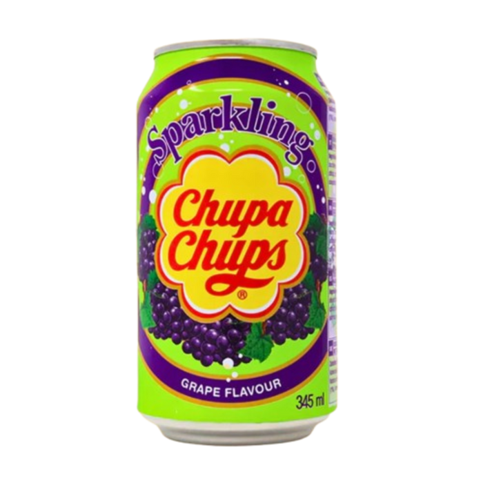 Chupa Chups Sparkling Drink - Grape 345ml