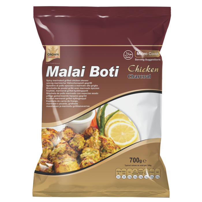 Frozen Crown Chicken Malai Boti 700gm - Only Berlin Delivery