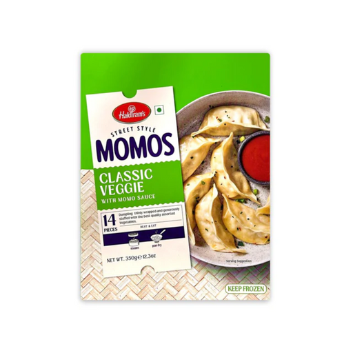 Frozen Haldiram’s Classic Veggie Momos (14pcs) 350gm - Only Berlin Delivery