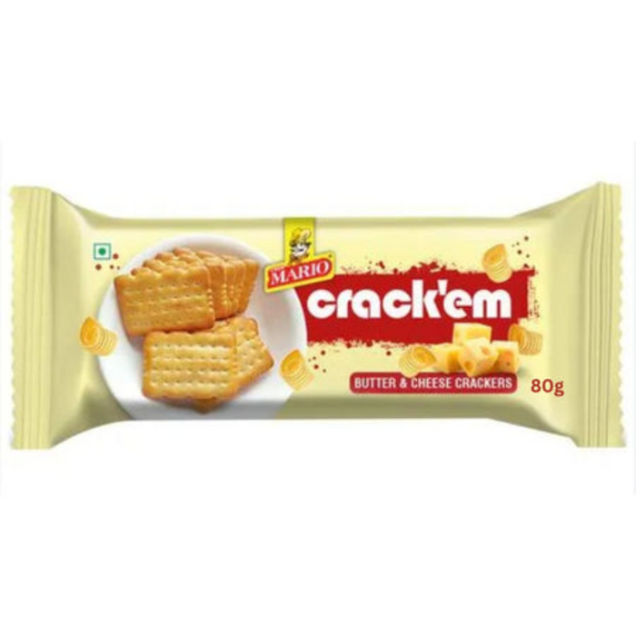 Mario Crack’em - Butter & Cheese Cracker 80gm