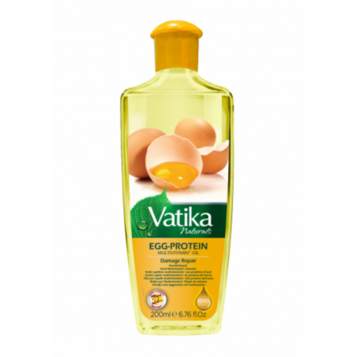 Vatika Naturals Multivitamin Hair Oil - Egg Protein 200ml