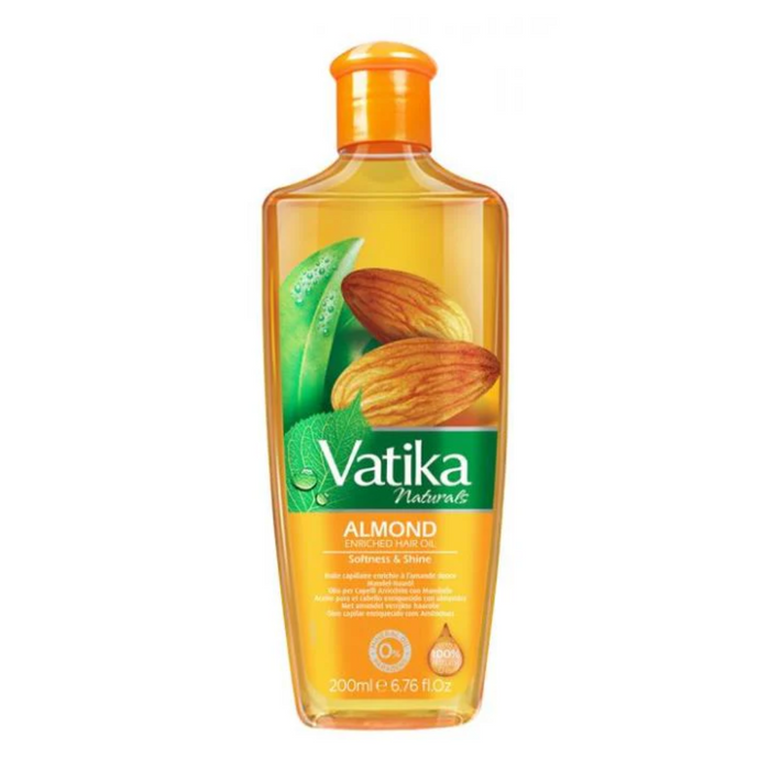 Vatika Naturals Enriched Hair Oil - Almond 200ml
