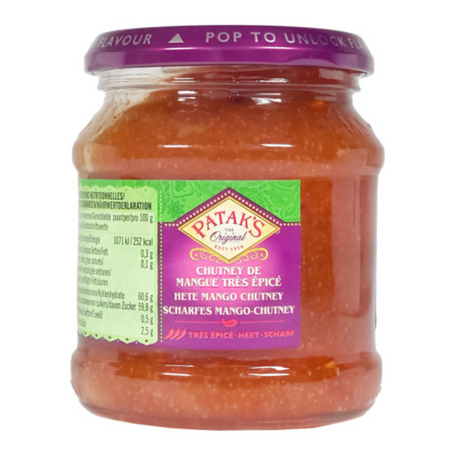 Patak’s Mango Chutney (hot) 340gm