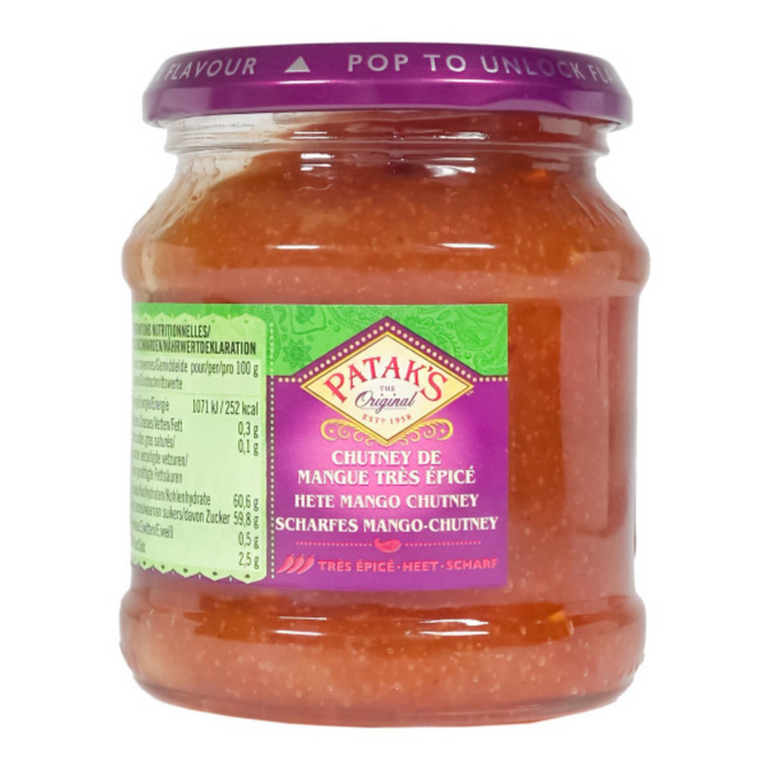 Patak’s Mango Chutney (hot) 340gm