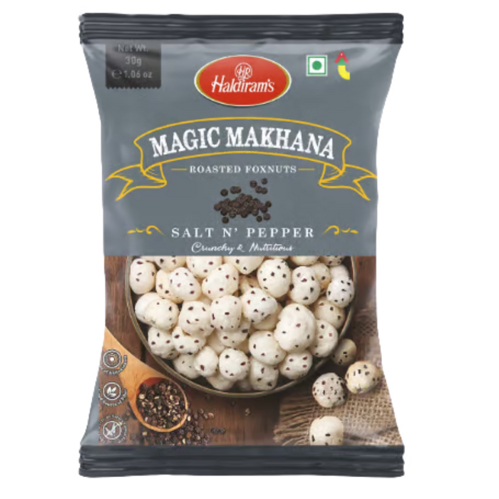 Haldiram’s Makhana - Salt & Pepper 30gm