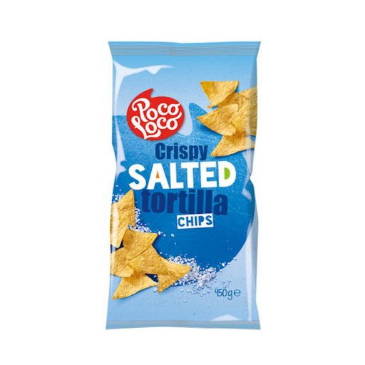 Poco Crispy Tortilla Chips - Salted 450gm
