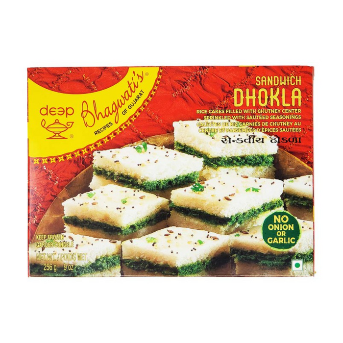 Frozen Deep Bhagwati’s Recipe - Sandwich Dhokla 256gm (only Berlin Delivery)
