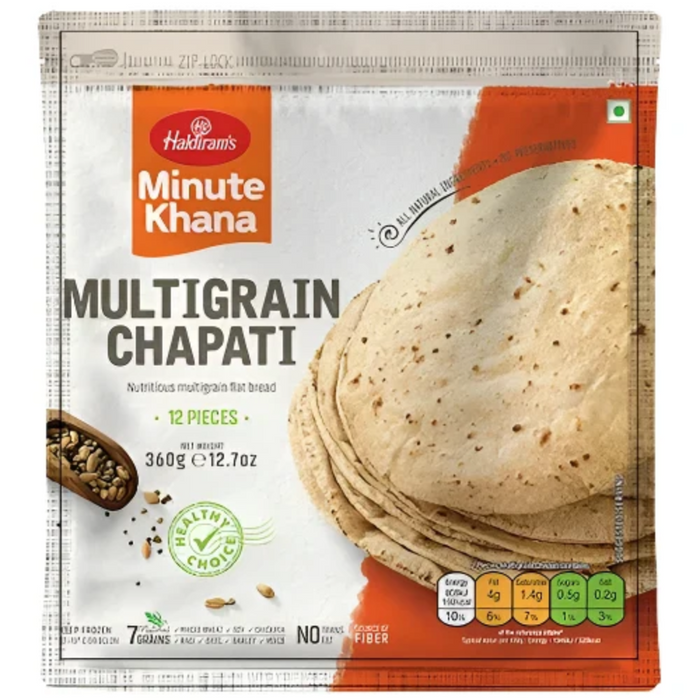 Gefrorenes Haldiram's Mehrkorn-Chapati 360 g – Nur Lieferung in Berlin