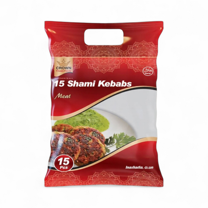 Gefrorene Crown Meat Shami Kebabs (15 Stück) 700 g – Nur Lieferung nach Berlin