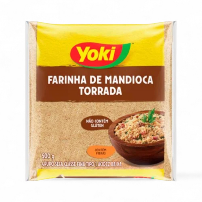 Yoki Farinha De Mandioca Torrada 500gm - BBE: 30.12.2026