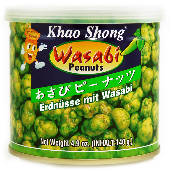 Grüne Erbsen mit Khao Shong-Wasabi-Mantel, 140 g