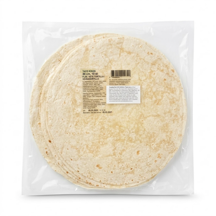 Yora Ab (Mexalia) - Wheat Tortillas 10 x 110gm (30cm) 1.1kg