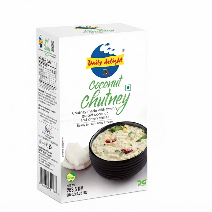 Frozen Daily Delight – Kokosnuss-Chutney 284 g (Nur Lieferung nach Berlin)