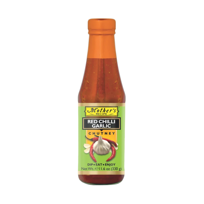 Mother's Recipe - Garlic Chilli Chutney (Red) 330gm