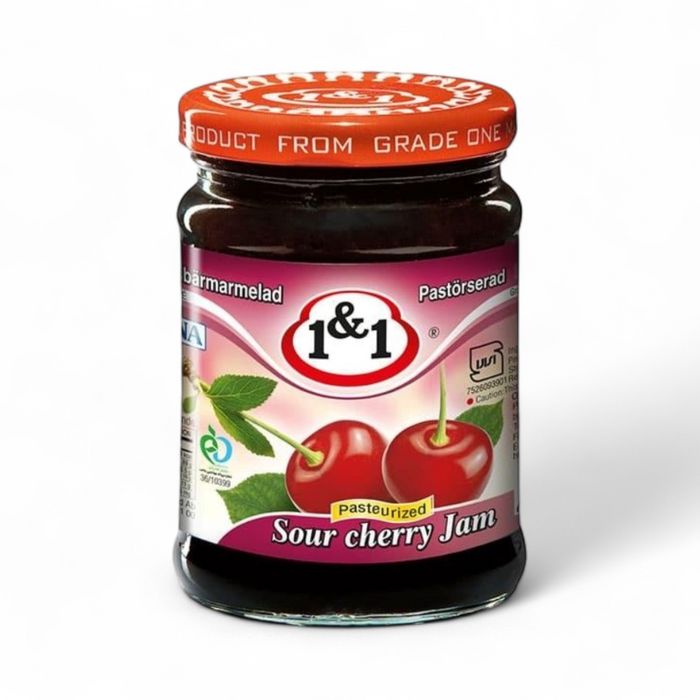 1&1 -  Sour Cherry Jam 340gm
