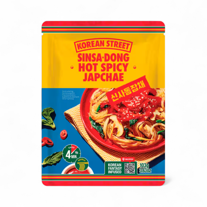 Korean Street Instant Japchae - Hot Spicy 103gm