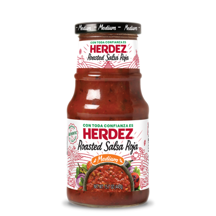 Herdez Roasted Salsa Roja (Medium) 445gm