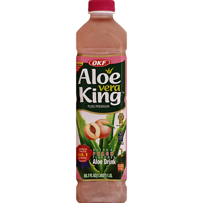 OKF Aloe Vera Getränk - Pfirsich 1,5L