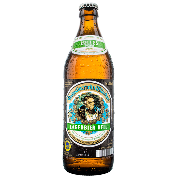 Augustinerbräu München Lagerbier Hell (5.2% Alc) 500ml