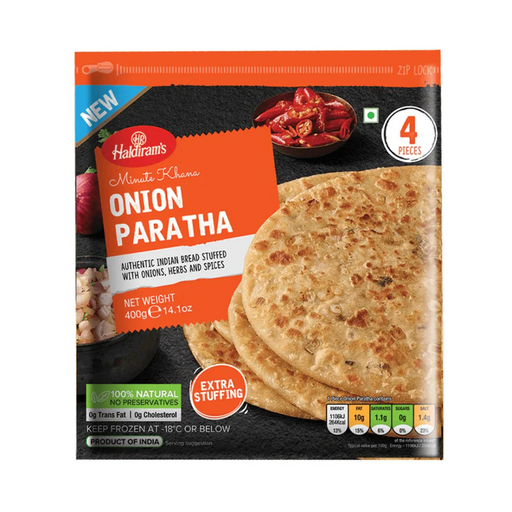 Frozen Haldiram’s Onion Paratha (4pcs) 400gm - Only Berlin Delivery