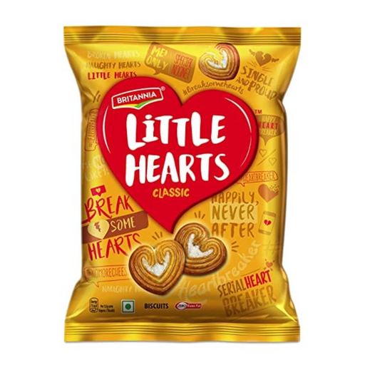 Britannia Little Heart Classic 75gm