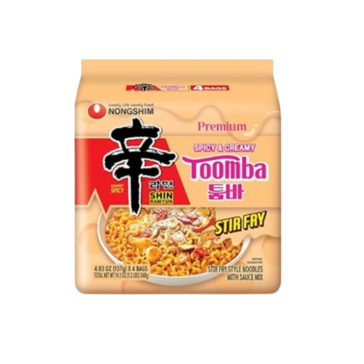 Nongshim Shin Ramyun Noodles - Toomba (spicy & Creamy) 548gm