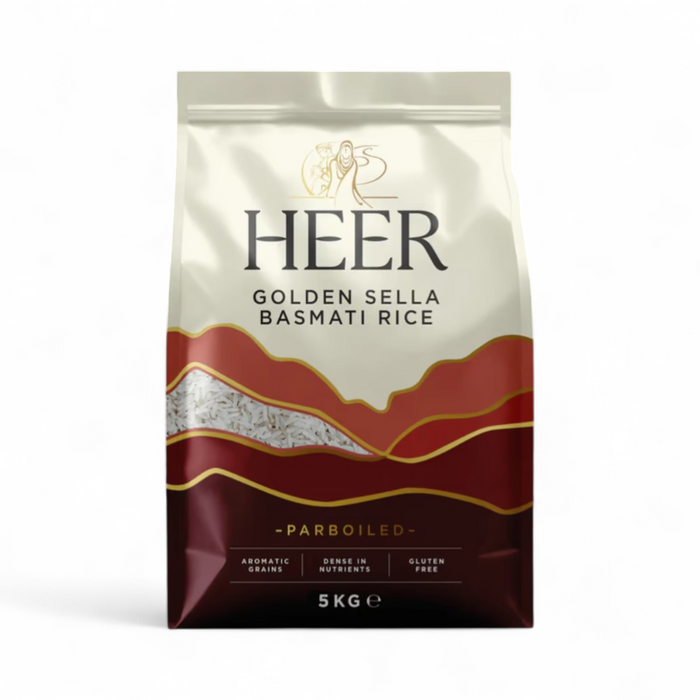 Heer Golden Sella Basmati Rice 5kg