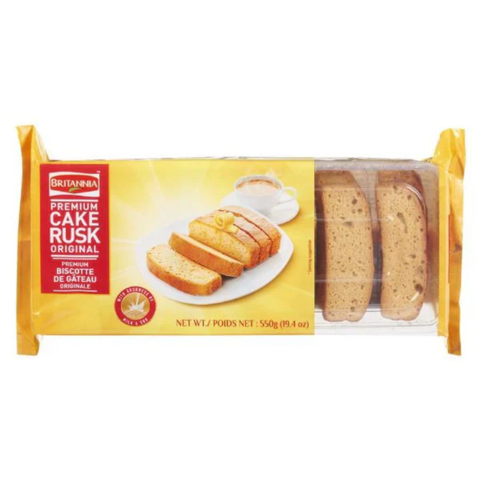 Britannia Premium Cake Rusk Toast 550 g 