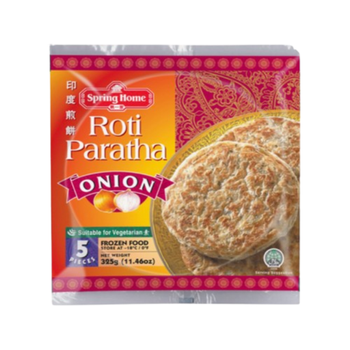 Frozen Spring Home Onion Paratha (5pcs) 325gm - Only Berlin Delivery