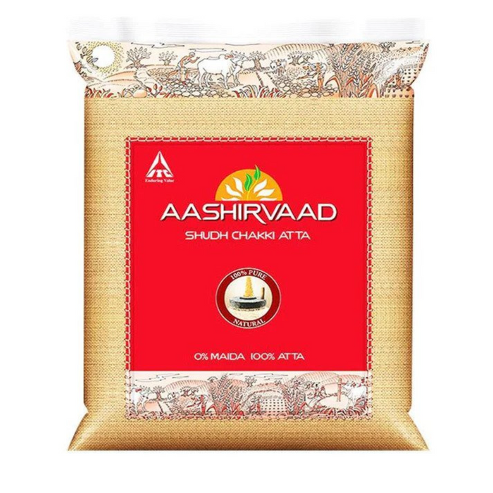 Aashirvaad Atta 2kg (Exportpackung)