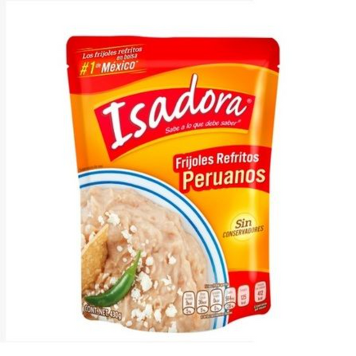 Isadora Frijoles Refritos Peruanos (pouch) 430gm