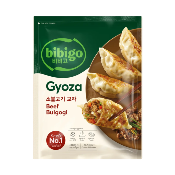 Frozen Bibigo Gyoza Dumpling - Beef Bulgogi 600gm
