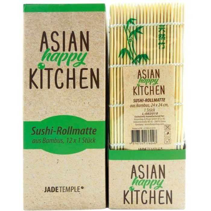 Asian Kitchen - Bambus Sushi Matt (24x24cm) - 1 Set