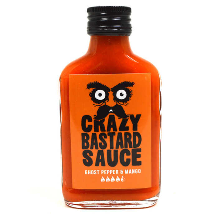Crazy Bastard - Ghost Pepper & Mango Sauce 100ml