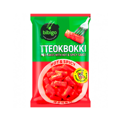 Bibigo Tteobokki - Rice Noodles with Hot & Spicy Sauce 360gm