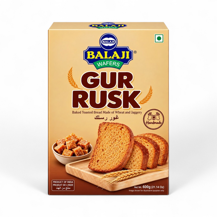 Balaji - Gur Rusk 600gm