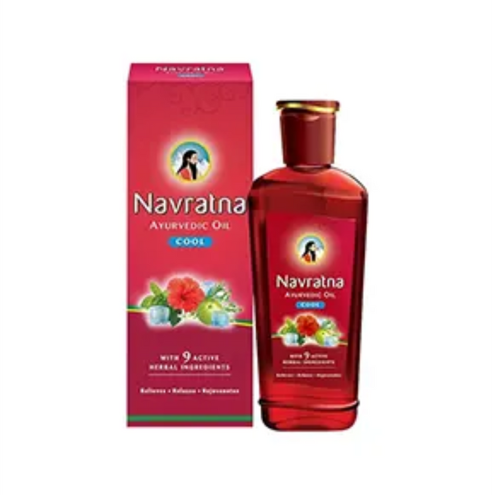 Navrattan Ayurvedisches Haaröl – Kühl 180 ml